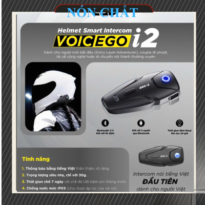 Tai Nghe Bluetooth EGO Voicego i2