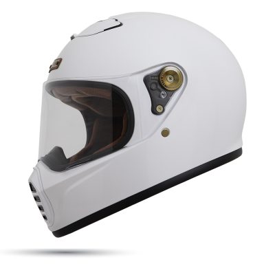 Nón Fullface Bulldog Husky trắng - Ảnh 2