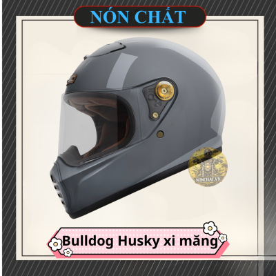 Nón Fullface Bulldog Husky xi măng