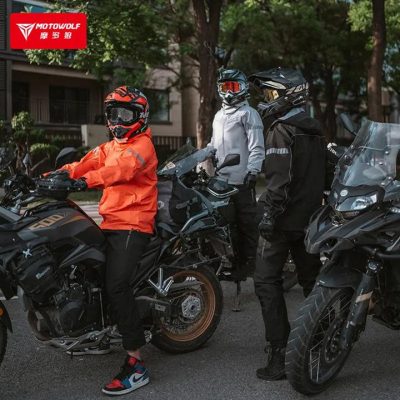 Áo Mưa Bộ Motowolf MDL 0403B Đen - Ảnh 2