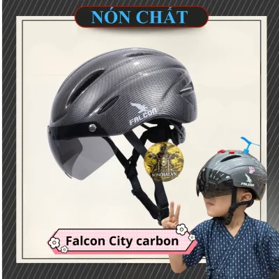 Nón Falcon City Carbon