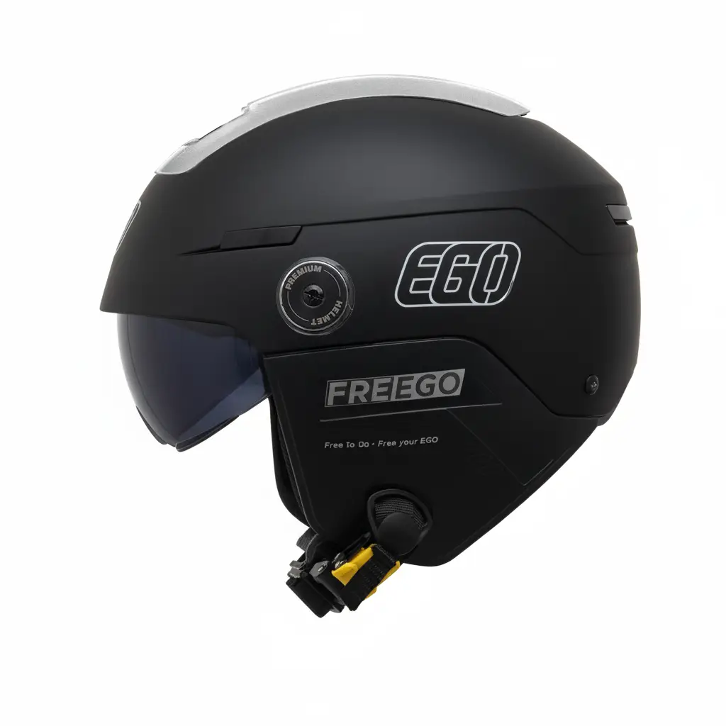 Nón Ego E24 Đen nhám - Ảnh 2