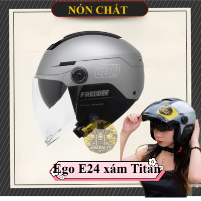 Nón Ego E24 Xám Titan