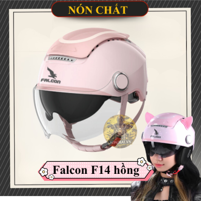 Nón Falcon F14 hồng