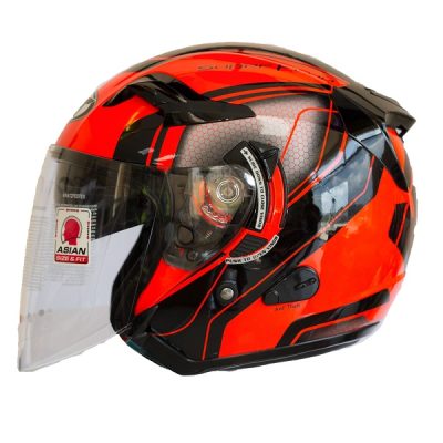 Nón KYT Venom Super red - Ảnh 2