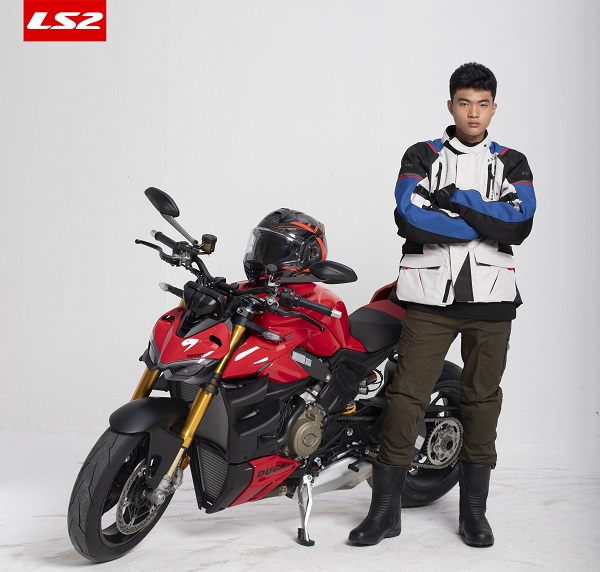 Quần giáp LS2 Straight Man - Ảnh 4