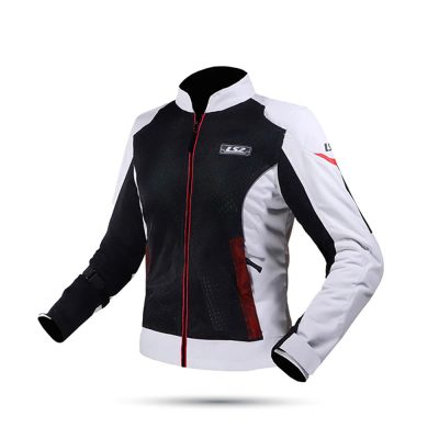 Áo giáp LS2 Airy Lady đen trắng - Ảnh 2