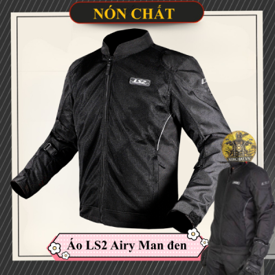 Áo giáp LS2 Airy Man đen