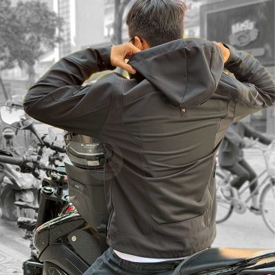 Áo giáp LS2 Bolton Air Man đen - Ảnh 3