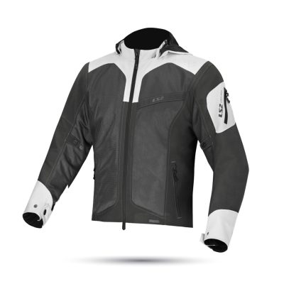 Áo giáp LS2 Bolton Air Man đen trắng - Ảnh 2