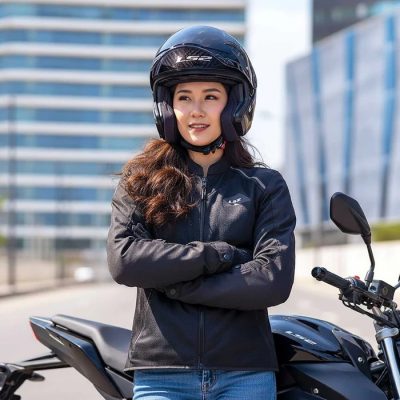 Áo giáp LS2 Breeze Lady đen - Ảnh 2