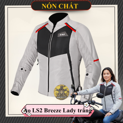 Áo giáp LS2 Breeze Lady trắng