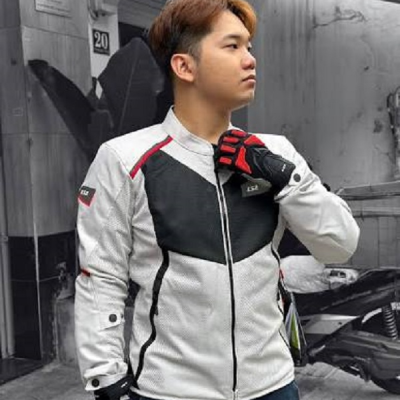 Áo Giáp LS2 Breeze Man trắng - Ảnh 4