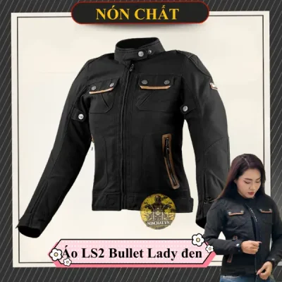 Áo Giáp LS2 Bullet Lady đen