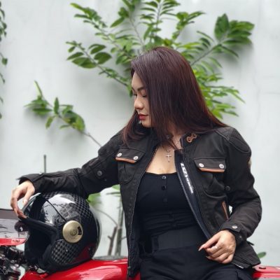 Áo Giáp LS2 Bullet Lady đen - Ảnh 5