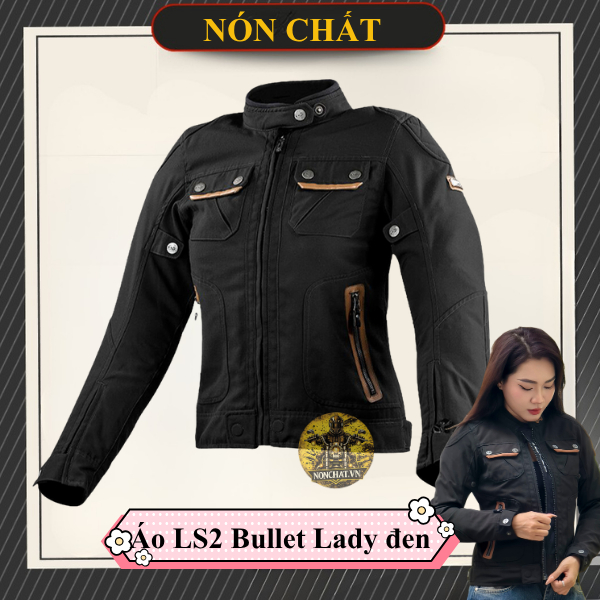 Áo Giáp LS2 Bullet Lady đen