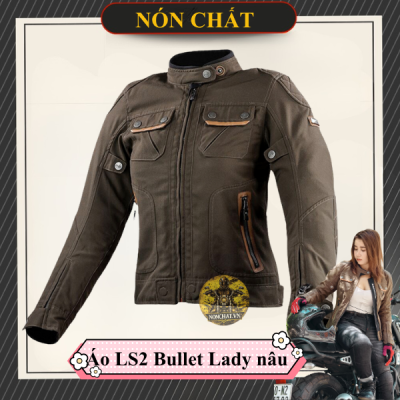 Áo Giáp LS2 Bullet Lady nâu