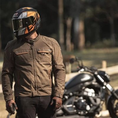 Áo Giáp LS2 Bullet Man nâu - Ảnh 3