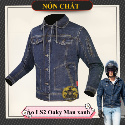 Áo giáp LS2 Oaky Man xanh