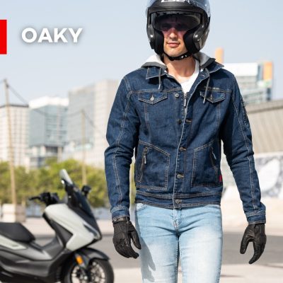 Áo giáp LS2 Oaky Man xanh - Ảnh 5