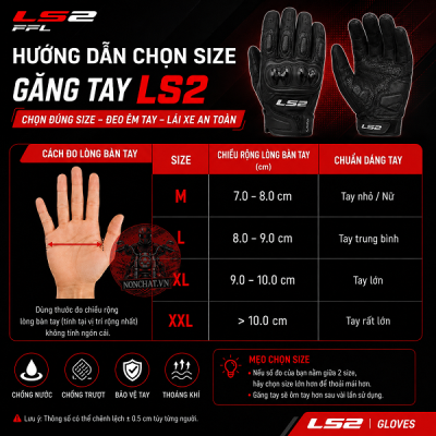 Găng tay LS2 Dart II EVO - Ảnh 8
