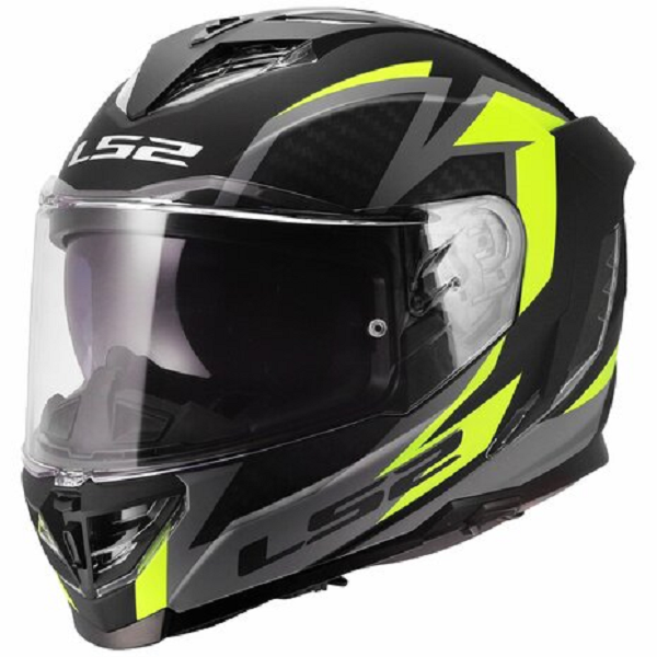 Nón LS2 FF818 đen vàng - Ảnh 2