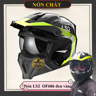 Nón Ls2 OF606 Drifter đen xanh
