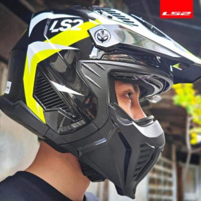 Nón Ls2 OF606 Drifter đen xanh - Ảnh 3