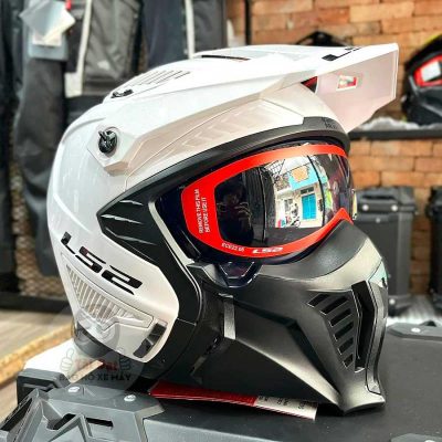Nón Ls2 OF606 Drifter trắng - Ảnh 2