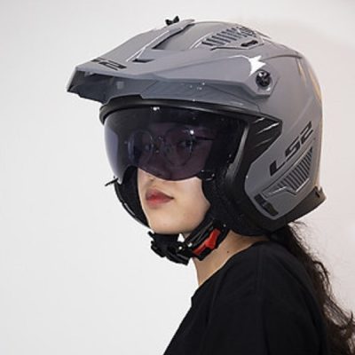 Nón Ls2 OF606 Drifter xi măng - Ảnh 3