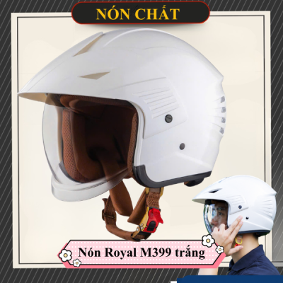Nón Royal M399 trắng