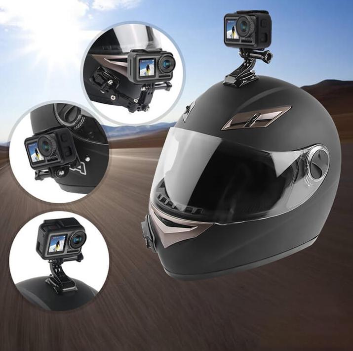 Phụ kiện gắn camera điện thoại lại nón bảo hiểm - Ảnh 5