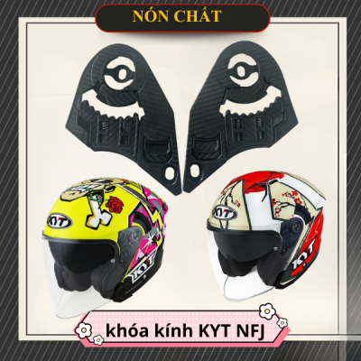 Chốt kính nón KYT 3/4 NFJ