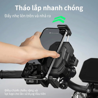 Giá đỡ điện thoại chống rung Motowolf MH2 - Ảnh 3